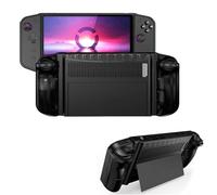 Hesupy Coque de protection pour Lenovo Legion Go, coque souple en TPU tout compris, protection anti-chute, anti-choc, pour console de jeu Legion GO (noir)