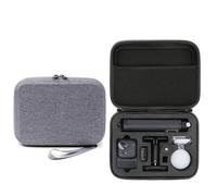 Hesupy Étui de rangement pour Insta360 Go Ultra Creator Bundle, sac de transport portable en nylon EVA résistant aux chocs pour caméra d'action GO Ultra, gris, Étui de rangement pour Insta360 GO Ultra