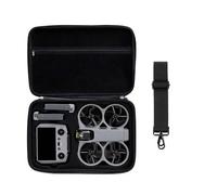 Hesupy Étui de transport de voyage pour DJI Avata 360 RC 2 Fly More Combo, sac de rangement de grande capacité, organiseur portable avec bandoulière étanche, housse de protection en polyuréthane