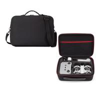 Hesupy Étui de transport pour DJI Neo, étui de voyage rigide, sac à bandoulière avec bandoulière pour DJI Neo Fly More Combo Accessoires Télécommande RC-N3, batterie Neo, Hub de charge Organiseur