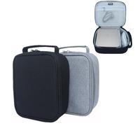 Hesupy Étui de transport pour Mac Mini M4 Pro/M4 2024, housse de protection rigide, sac de rangement portable, organisateur de câbles (gris)