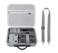 Hesupy Étui de transport rigide pour DJI Neo 2 Fly More Combo - Sac de rangement portable à bandoulière - Organiseur de voyage - Housse de protection antichoc pour drone NEO 2, télécommande RC-N3, hub
