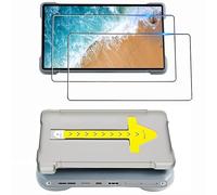Hesupy Lot de 2 films de protection d'écran pour manette DJI RC Pro 2, pour manette Mavic 4 Pro, film de protection en verre trempé 9H, film de protection HD transparent, anti-bulles, anti-rayures (2