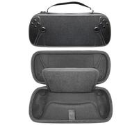 Hesupy Sac de rangement pour Playstation Portal, étui de transport portable, housse de protection pour console de jeux PS5, Noir , Polyuréthane