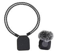 Hesupy Sangle magnétique tour de cou pour DJI Mic Mini 2/Mic 2, support de collier de poitrine à dégagement rapide, cordon réglable pour enregistrement vidéo en plein air