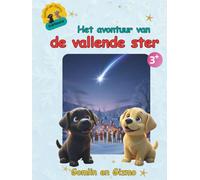 Het avontuur van de vallende ster - Gomlin en Gizmo | Cartoon labrador honden puppy's in een kerst winterverhaal | Hartverwarmend kinderboek vol vriendschap, avontuur en magie | Voorleesboek 3-8 jaar