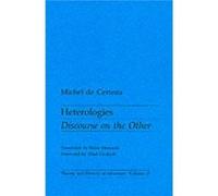 Heterologies by Michel De Certeau Michel De Certeau (Auteur)