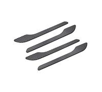 HETEVSCCK 4 Pièces Autocollant Poignée Porte Voiture Pour Tesla Pour Modèle 3 Pour Modèle Y 2017 2018 2019 2020 2021 2022 Pâte Couverture D'enveloppe Porte (1)