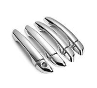 HETEVSCCK Autocollant De Garniture Couvercle Bol De Poignée De Porte De Voiture Pour Hyundai Pour Tucson 2015 2016 2017 2018 2019 (No button 1)