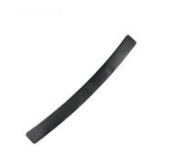 HETEVSCCK Autocollant Protection Fibre Carbone pour Pare-Chocs Coffre Arrière Voiture 90 Cm Anti-Rayures Anti-Collision Protection Pare Choc Voiture(Black)