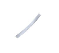 HETEVSCCK Autocollant Universel Fibre Carbone pour Pare-Chocs Arrière Voiture Bandes Protection Anti-Rayures Anti-Collision Accessoires Automobiles 90 Cm Protection Pare Choc Voiture(Argent)