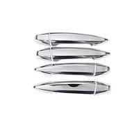 HETEVSCCK Autocollants De Garniture Couverture Poignées De Porte Extérieures De Style De Voiture Pour X1 X2 X5 X6 F15 F16 F47 F48 (1)