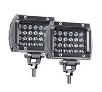 HETEVSCCK Barre Lumineuse Travail K1 4 Pouces Faisceau Combiné À 4 Rangées Spots Et Projecteurs Tout-terrain Pour Jeep SUV ATV Feu Recul Arrière De Voiture