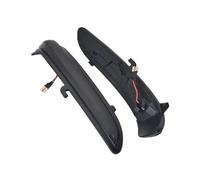 HETEVSCCK Clignotants Séquentiels Dynamiques À LED Intégrés Aux Rétroviseurs Latéraux Pour Citroën C3 C4 Pour Cactus (Black)