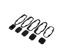 HETEVSCCK Couvercle Poignée Porte De Voiture En Fiber De Carbone ABS Pour Jeep Pour Wrangler JL 2018 2019 (Door handle bowl)