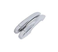 HETEVSCCK Couvercle Poignée Porte Voiture Chromé Pour Renault Pour Scenic 4 IV MK4 2016 2017 2018 2019 2020 2021 2022 (No Smart Button 1)