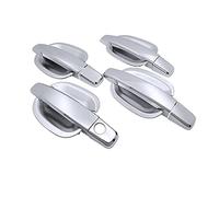 HETEVSCCK Couverture De Poignée De Porte De Voiture Décorer Autocollant De Protection Pour Opel Pour Antara (4HandleBowl 1Keyhole)
