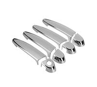 HETEVSCCK Ensemble 8 Garnitures Couvercle Poignée Porte Extérieure Chromée De Voiture Pour F30 F35 F34 E70 E71 E84 F25 F26 F20 F31