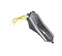 HETEVSCCK Feu Stop Moto Feu Arrière LED Intégré pour Moto pour Yamaha YZF R1 R6 R7 YZF-R1M R1S YZF-R7 2015-2023(Clear)