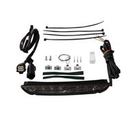 HETEVSCCK Feu Stop Moto Feu Arrière LED Porte-Bagages Moto pour Harley pour Touring pour Road Glide pour Road King pour Electra Glide pour Street Glide 2014-2023(Black)