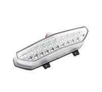 HETEVSCCK Feu Stop Moto pour pour Ninja ZX-6R ZX6R ZX 6R 2007 2008 Feu Arrière LED Intégré pour Moto(Blanc)