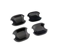HETEVSCCK Garniture Bol Porte Couverture Poignée Porte Extérieure Voiture Pour Toyota Pour Land Cruiser Pour Prado J120 2002 2003 2004 2005 2006 2007 2008 2009 (Door Bowl Cover)