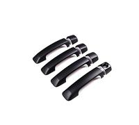 HETEVSCCK Garniture Couvercle Poignée De Porte Extérieure De Voiture ABS Pour Toyota Pour Tundra 2007-2021 Pour Sequoia 2008-2015 (4)
