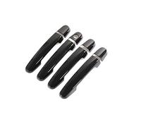 HETEVSCCK Garniture De Couvercle De Poignée De Porte De Voiture Pour Peugeot 108 2014 2015 2016 2017 2018 2019 (0 Button 1)