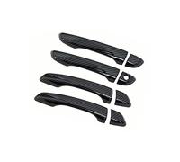 HETEVSCCK Garniture De Couvercle De Poignée Porte Voiture Pour Citroen C4 Pour Cactus 2014 2015 2016 2017 2018 2019 2020 2021 2022 (Handle 1 Keyhole)
