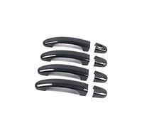 HETEVSCCK Garniture De Couvercle Poignée De Porte Pour VW Pour Touran 1T MK1 2003 2004 2005 2006 2007 2008 2009 2010 2011 2012 2013 2014 2015 (1)