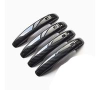 HETEVSCCK Garniture De Couverture Décoration Poignées Porte Voiture Pour A4 B8 Q3 Q5 Poignée Porte Bol Couvre Décalcomanies Extérieures (Door handles)