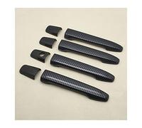 HETEVSCCK Garniture Décoration Couverture Poignée Porte Extérieure Voiture Pour Mitsubishi Pour Outlander 2007-2020 Pour Lancer 2008-2017 ASX 2010-2018 (Ordinary 2)