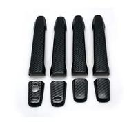 HETEVSCCK Garniture Décoration Couverture Poignée Porte Extérieure Voiture Pour Mitsubishi Pour Outlander 2007-2020 Pour Lancer 2008-2017 ASX 2010-2018 (Intelligent 2)