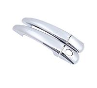 HETEVSCCK Poignée De Voiture ABS Poignées De Porte Couverture Pour Peugeot 308 T7 308SW SW CC RCZ 2008 2009 2010 2011 2012 2013 (Handle 1 Keyholes 2)
