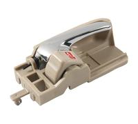 HETEVSCCK Poignée Intérieure Accessoires Intérieurs Voiture Poignée Porte Intérieure Gauche/droite Noire Beige Pour Toyota Pour Corolla 2003-2008 Pour Hilux 2005-2012.(Beige-Right)