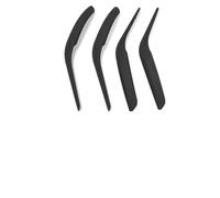 HETEVSCCK Poignée Intérieure Lot 1 2 4 Caches Poignée Porte Intérieure Plastique Noir Gauche Droite 51412991775 51412991776 Pour X1 E84 2009-2015(2 Pairs)