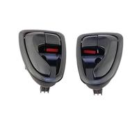 HETEVSCCK Poignée Intérieure Poignée Porte Intérieure Avant Gauche Droite Pour Hyundai Pour Accent 2000 2001 2002 2003 2004 2005 2006 82610-25000 82620-25000(2PCS Left and Right)
