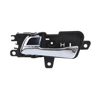 HETEVSCCK Poignée Intérieure Poignée Porte Intérieure Chromée Côté Conducteur/passager Gauche/droite Pour Hyundai Pour Sonata 2011-2014 82610-3S010L 82620-3S010R(gauche)