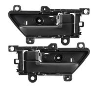HETEVSCCK Poignée Intérieure Poignée Porte Intérieure Pour Hyundai Pour Veracruz Ix55 2007 2008 2009 2010 2011 2012 82610-3J000WS, 82620-3J000WS(Pair)