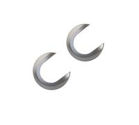 HETEVSCCK Poignée Intérieure Pour Nissan Pour Tiida 2005-2010 1.6 LIVINA NV200 Garniture Décorative Pour Poignée Porte Intérieure Pièces Détachées(Gray-2pcs)