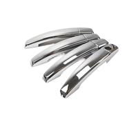 HETEVSCCK Poignée Porte Voiture Pour Chevrolet Pour Cruze 2008-2013 Pour Captiva 2006-2013 Pour Camaro 2010-2015 Pour Spark 2009-2011 Garniture Poignée Porte(Chrome)