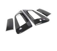 HETEVSCCK Poignée Porte Voiture Pour Nissan 370Z Z34 2009-2015 2016 2017 2018 2019 2020 Autocollant De Protection Poignée Porte Extérieure Voiture(Black-RHD)