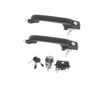 HETEVSCCK Poignée Porte Voiture Pour VW Pour Golf Mk3 Poignée Porte Serrure À Clé Contacteur D'allumage Interrupteur Verrouillage Hayon Réservoir