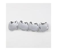 HETEVSCCK Pour A4 B8 Q5 Q3 Autocollant De Garniture De Poignée De Porte De Voiture En Chrome Noir Brillant (Bowl 2)