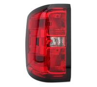 HETEVSCCK Pour Chevrolet Pour Silverado 2014 2015 2016 2017 2018 Lampe D'arrière Rouge Accessoires De Lumière D'arrière De Voiture (côté droit,16-18)