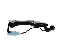 HETEVSCCK Pour Citroen C5 C6 Voiture Avant Arrière Côté Gauche Poignée De Porte Extérieure Avec Capteur Trou De Serrure