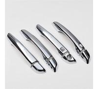 HETEVSCCK Pour Citroen Pour Berlingo III 2018 2019 2020 2021 2022 Motif En Chrome Poignée Porte Voiture Couverture Garniture Autocollant Style Accessoires (Silver 2 sensors)