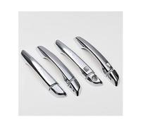 HETEVSCCK Pour Citroen Pour Berlingo III 2018 2019 2020 2021 2022 Motif En Chrome Poignée Porte Voiture Couverture Garniture Autocollant Style Accessoires (Silver 2 sensors)