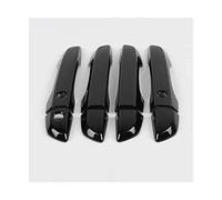 HETEVSCCK Pour Civic 10th Gen 2016 2017 2018 2019 2020 LHD Poignée De Porte De Voiture Housses Protection Garniture Porte Bol Couverture ABS (Intelligent key-LHD)
