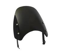 HETEVSCCK pour Ducati pour Scrambler 400 800 2015 2016 2017 2018 2019 2020 Pare-Brise De Moto Pare-Brise Avant avec Support Housse Protection(Black)